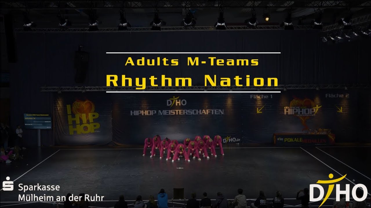 Rhythm Nation- TanzExpress | 6. Platz- Adults M-Teams A-Reihe HipHop