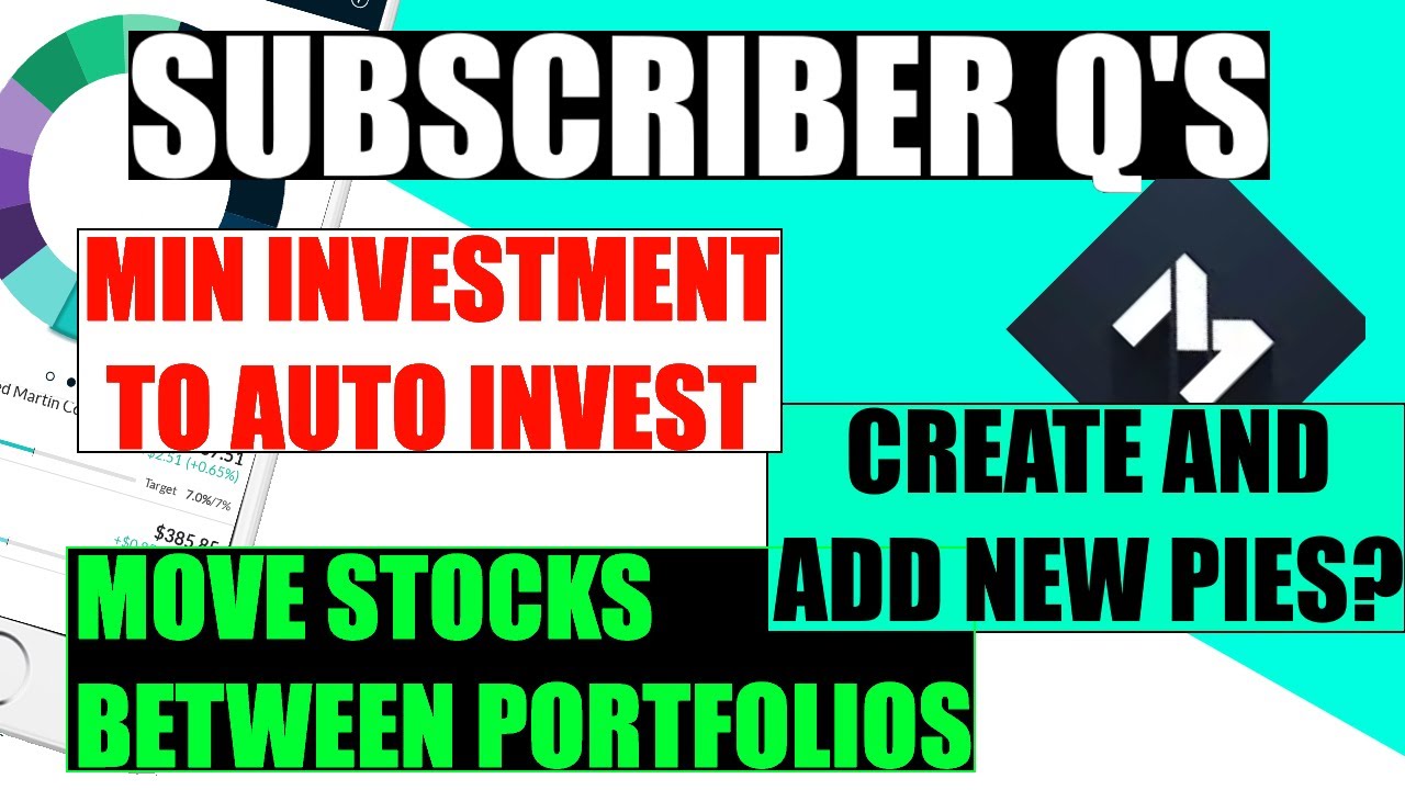 M1 Finance Auto-Investment, Add A New Pies To M1 Finance, Transfer Stocks Between Pies On M1 Finance