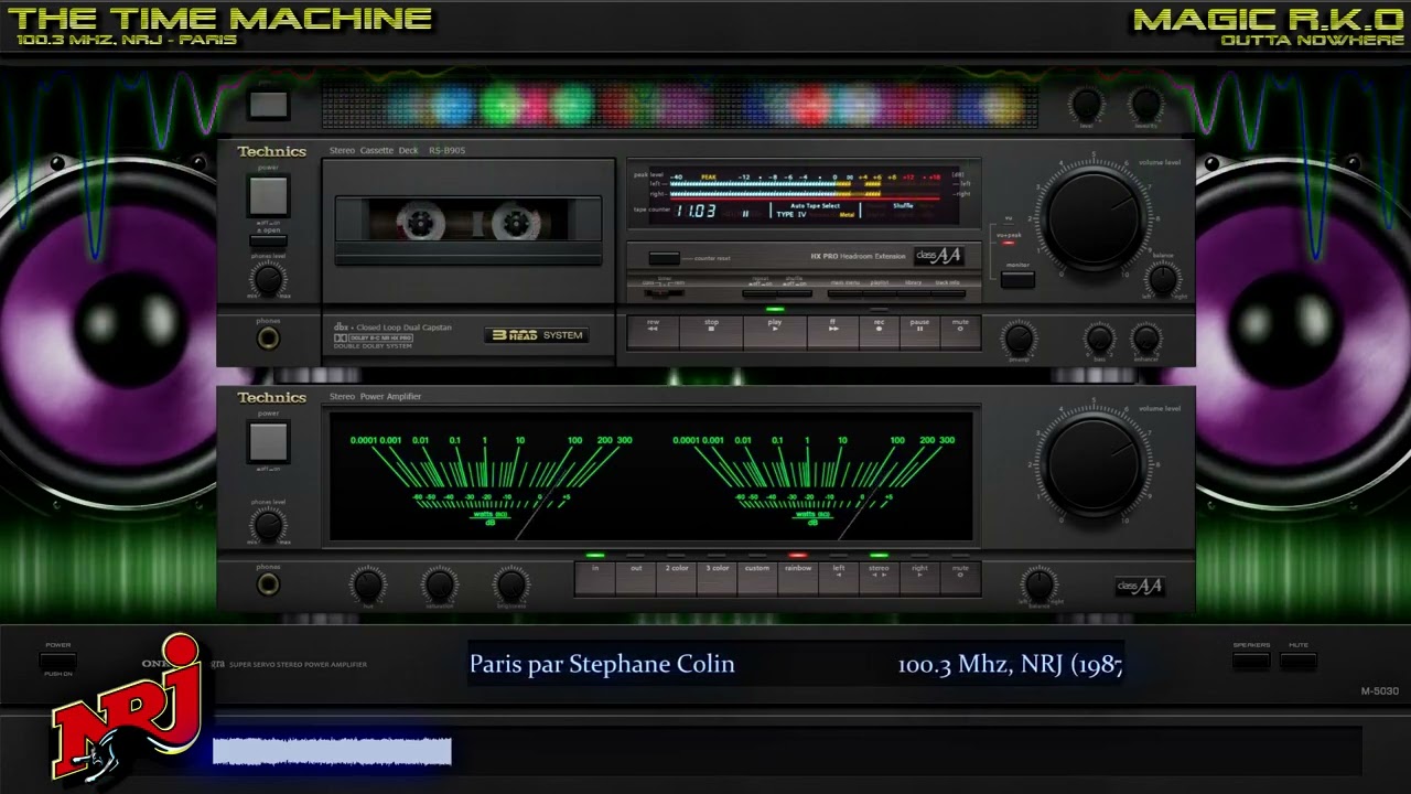 100.3 Mhz, NRJ (1987-08) NRJ Club avec Smicky & Dimitri from Paris