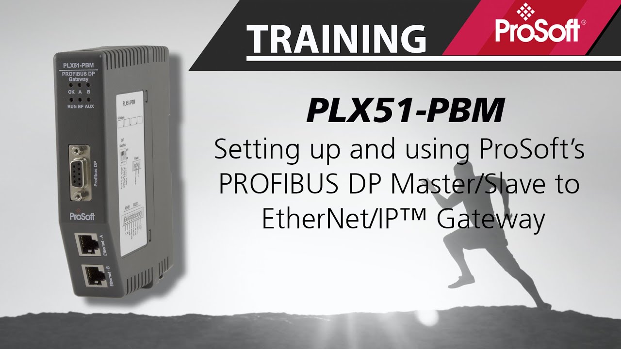 Настройка шлюза ProSoft PROFIBUS DP Master/Slave для EtherNet/IP™