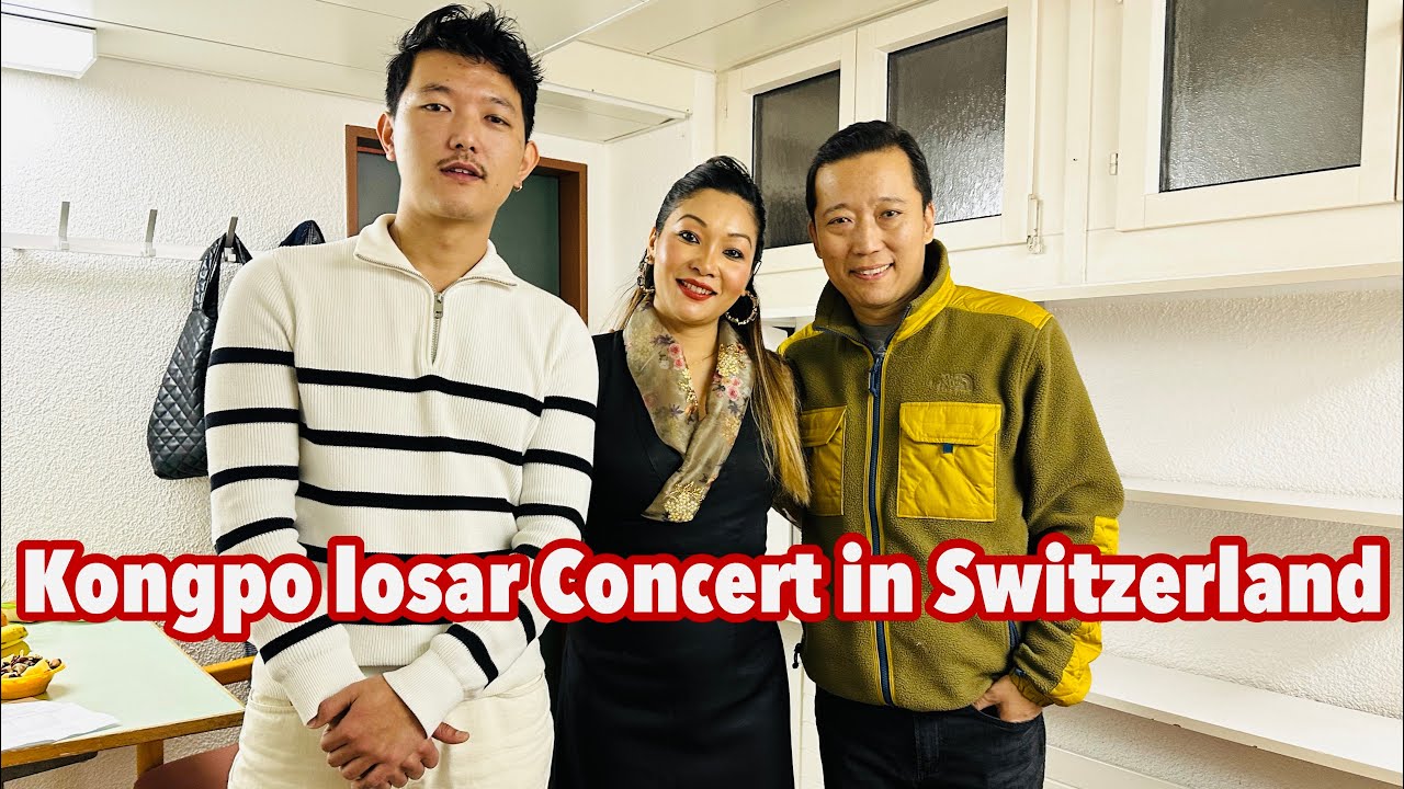 Концерт Kongpo losar в Швейцарии #vlog53 -Tenzin donsel- #tibetansinger #tibetanyoutuber #extipa