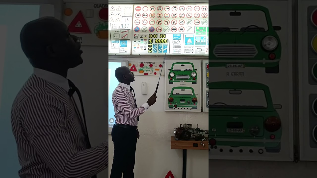 Tema: Aula de leitura dos sinais de proibição