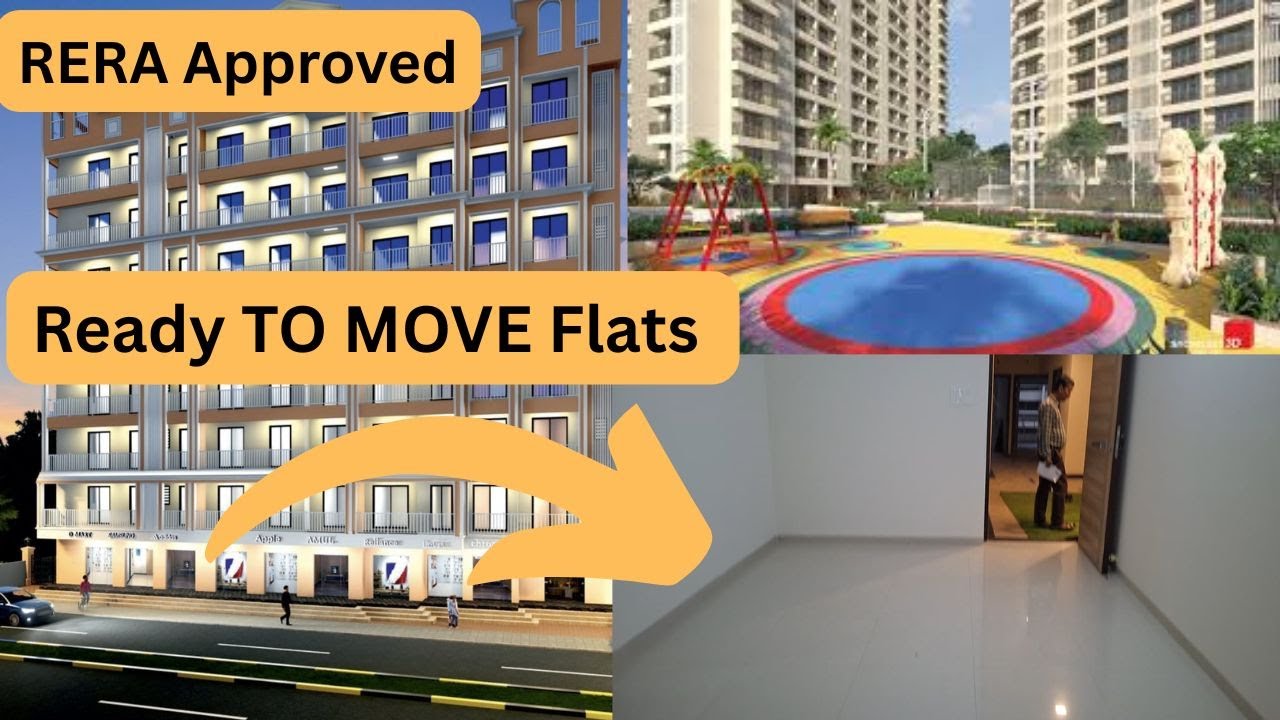 1 BHK Flat in Virar West Ready Possession Flats || Bolinch Naka || 1 BHK Flat in Virar 
