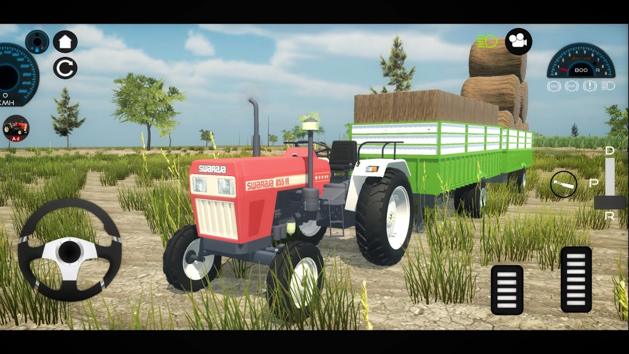 New tractor driving game| Indian Tractor simulator 2 #2 Android gameplay 