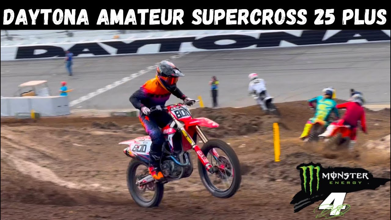 Mike Alessi DOMINATES 25 Plus at the Ricky Carmichael Amateur Supercross at Daytona! 