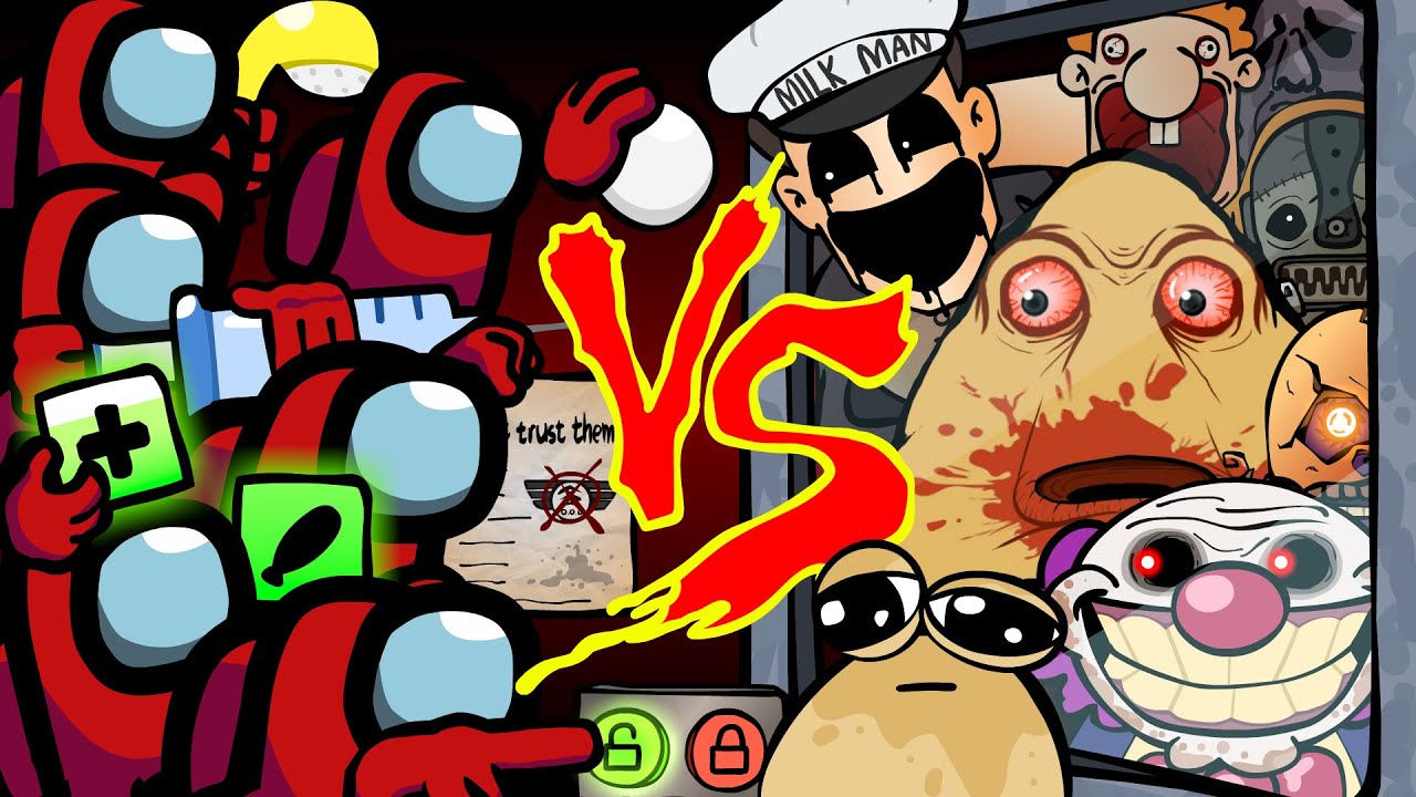Mini Crewmate Kills Compilation #22 - POU & That's Not My Neighbor Collection