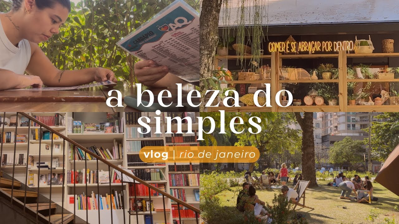 vida no rio de janeiro | vlog: vendo beleza numa rotina simples 🌿