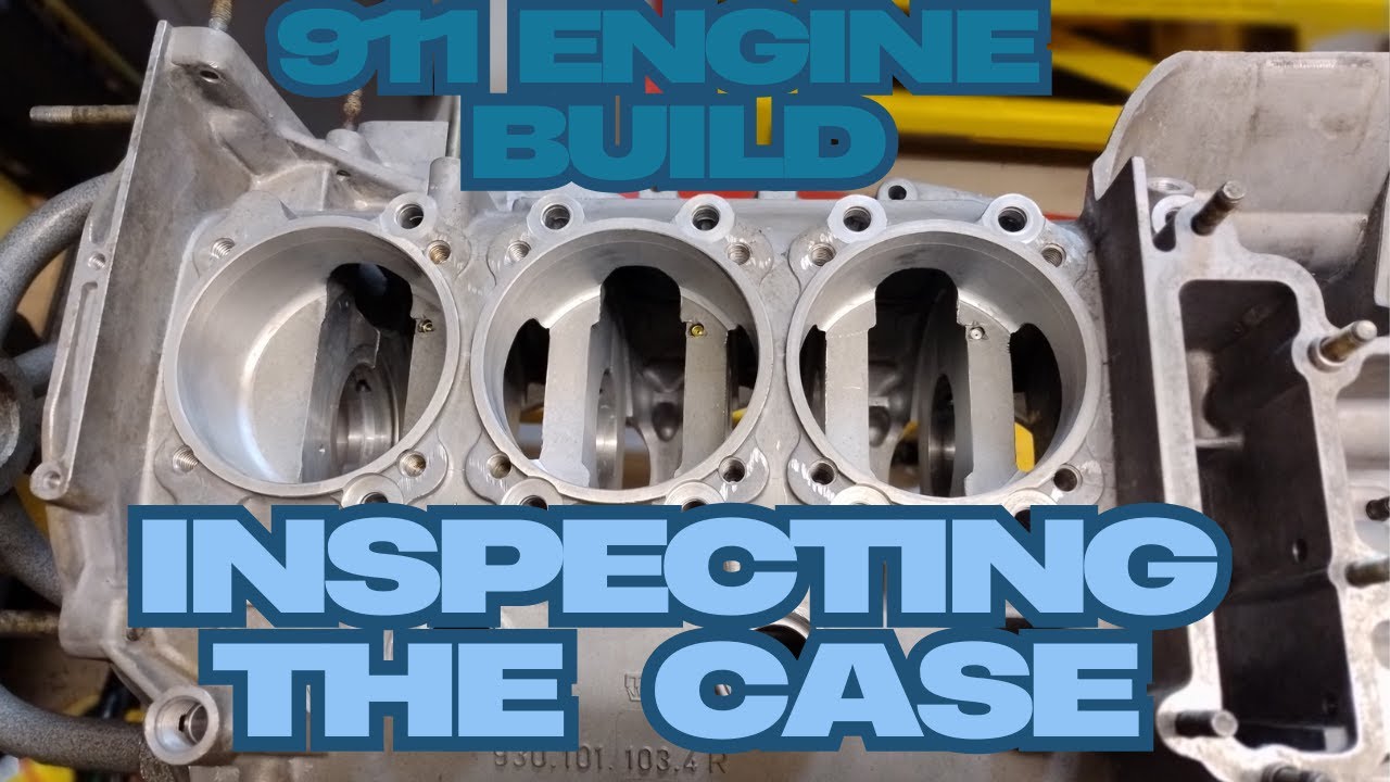Cleaning and Measuring the Case - Porsche 911 Air Cooled Engine Rebuild - 3.0SC to 3.2SS - Part 02