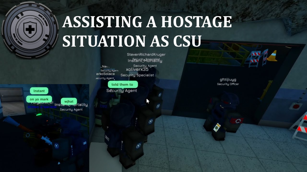 [SCI: Pathos III] Assisting a Hostage Situation as CSU