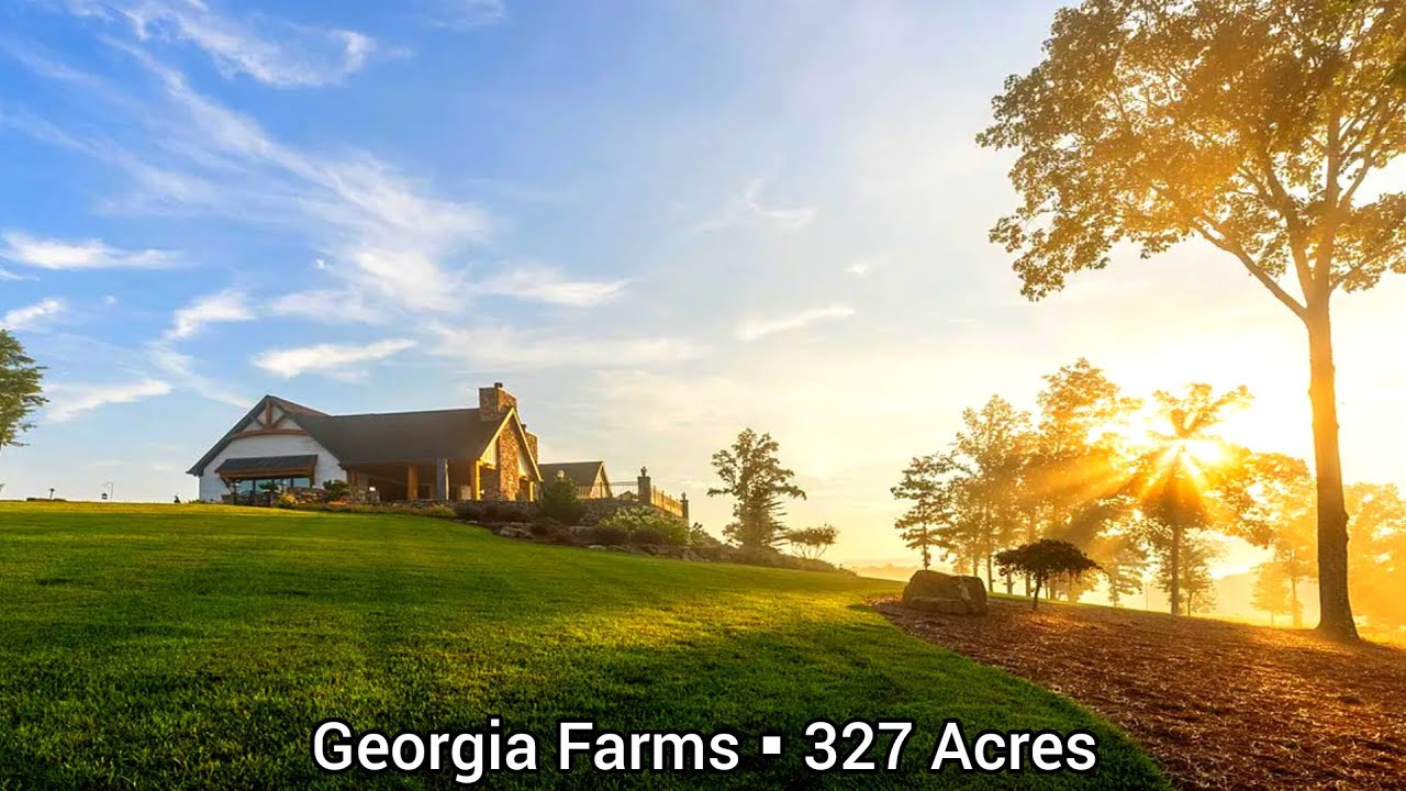 Georgia Farms For Sale | 327 Acres | Georgia Land For Sale | Mix Terrain | Aquatic Farms