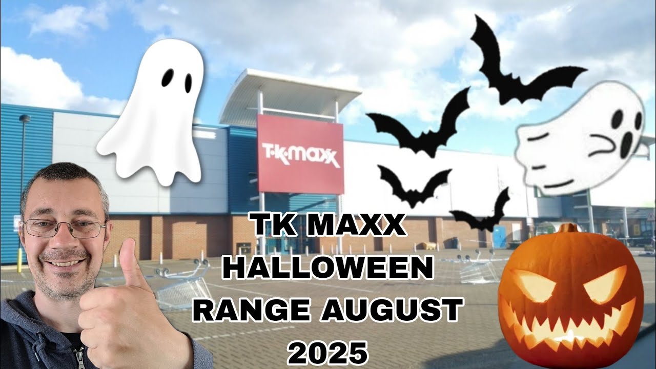 TK MAXX HALLOWEEN RANGE AUGUST 2025