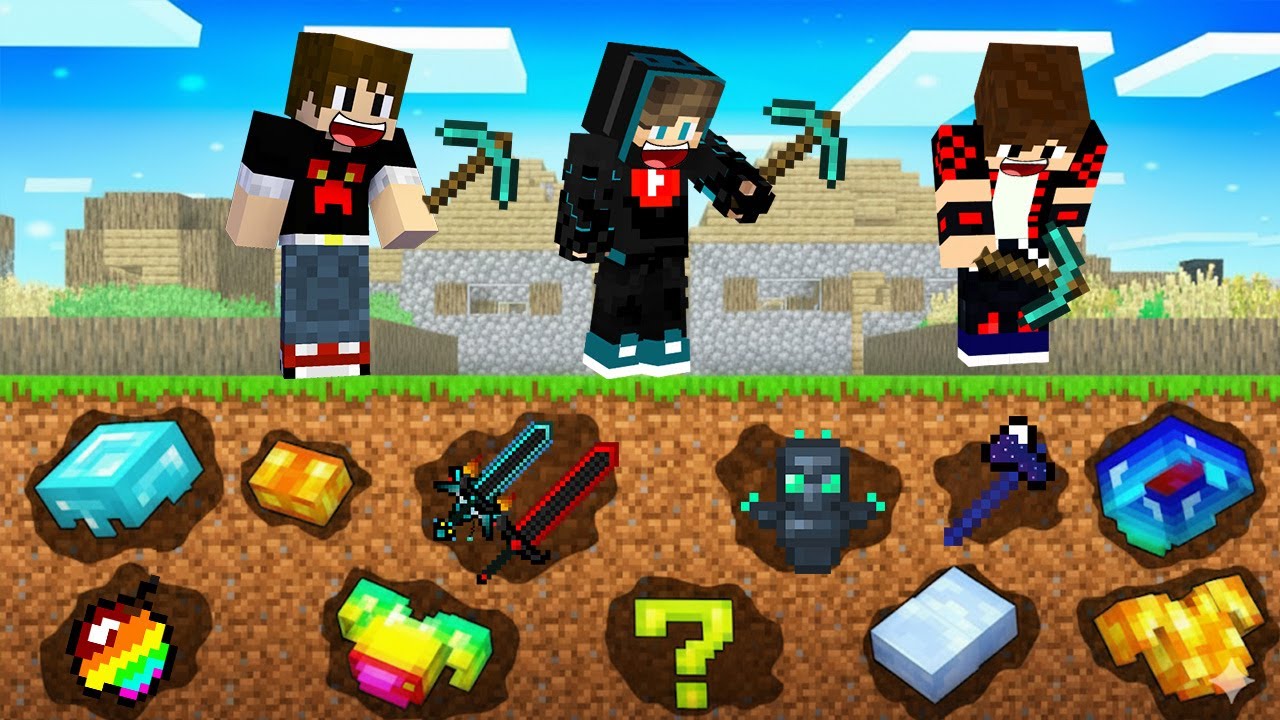 ماين كرافت : ولكن اكتشفنا كنوز الحظ المخفية !!؟ 🔥😱