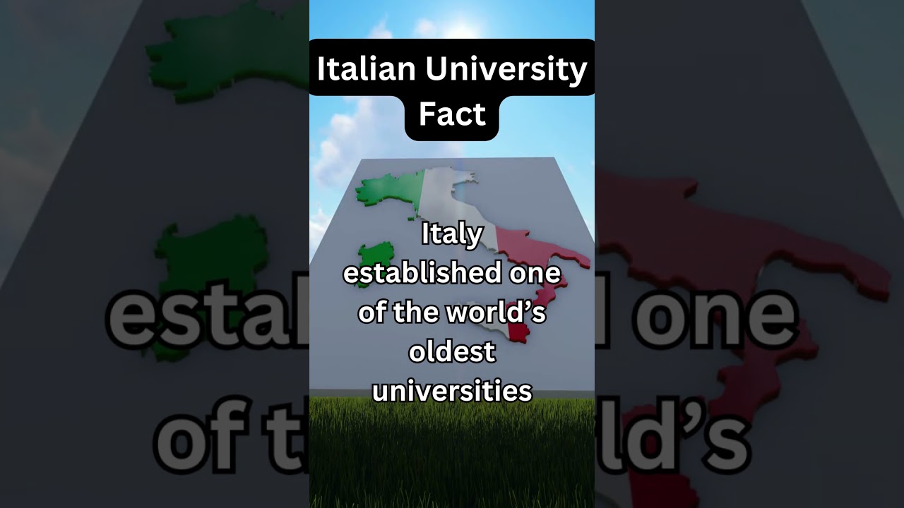 Italian University Fact #italianculture #italianheritage