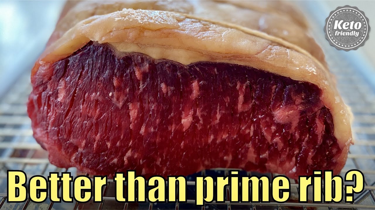 Kamado Joe striploin roast, better than prime rib? How to dry brine & reverse sear this classic