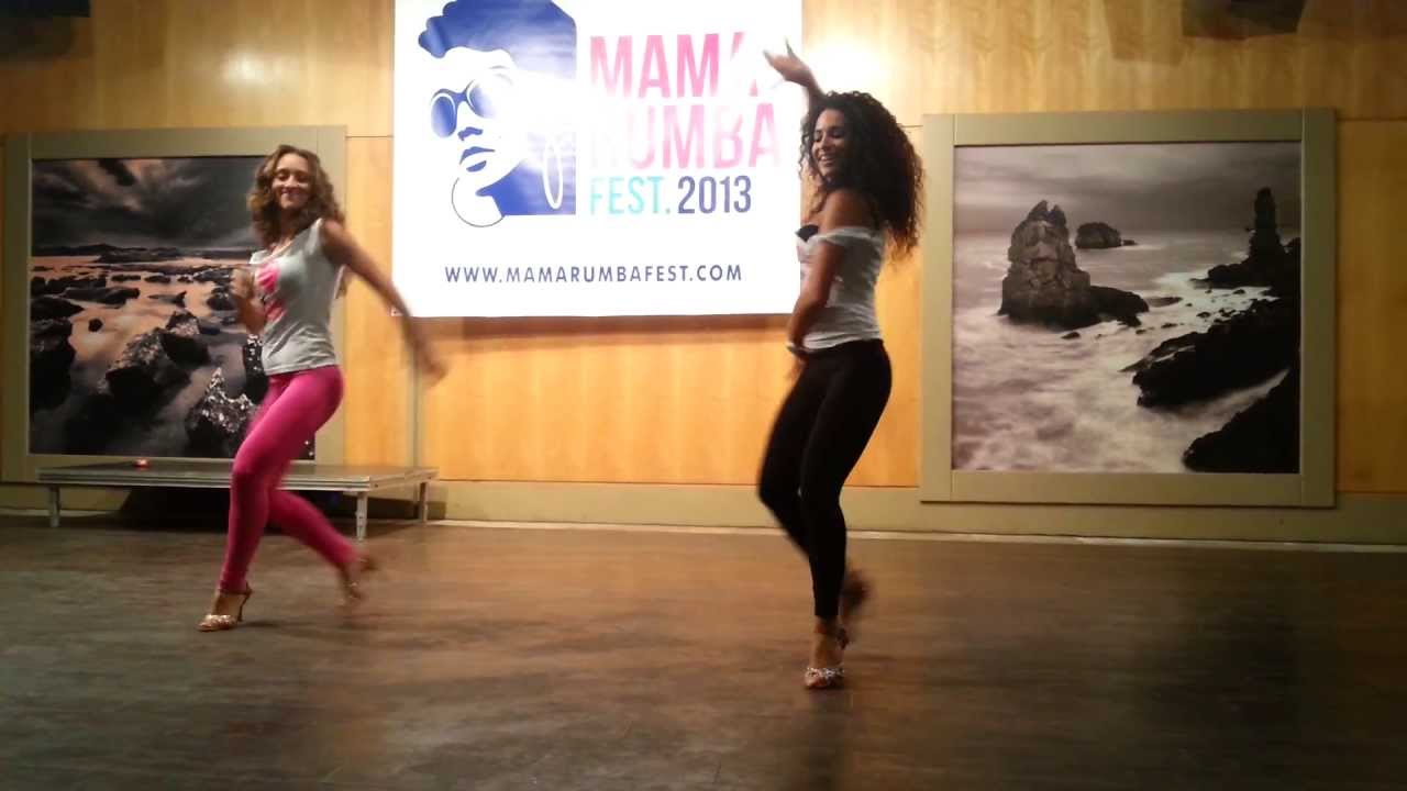 Veronica Lopez lady styling workshop (for sexes battle) @ MamaRumba Fest 2013
