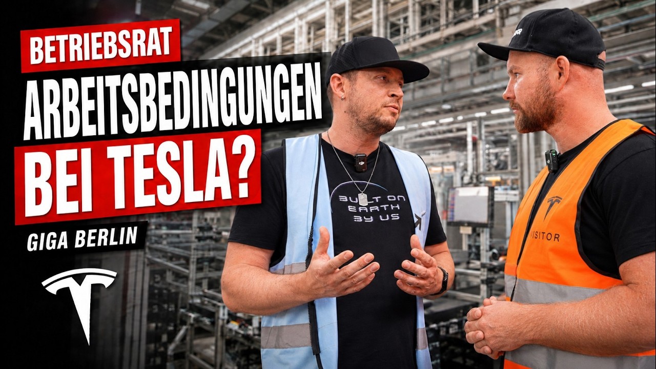 Teil 5 | Arbeitsbedingungen bei Tesla? Betriebsrat, Automation & Karriere der Giga Berlin | EFIEBER