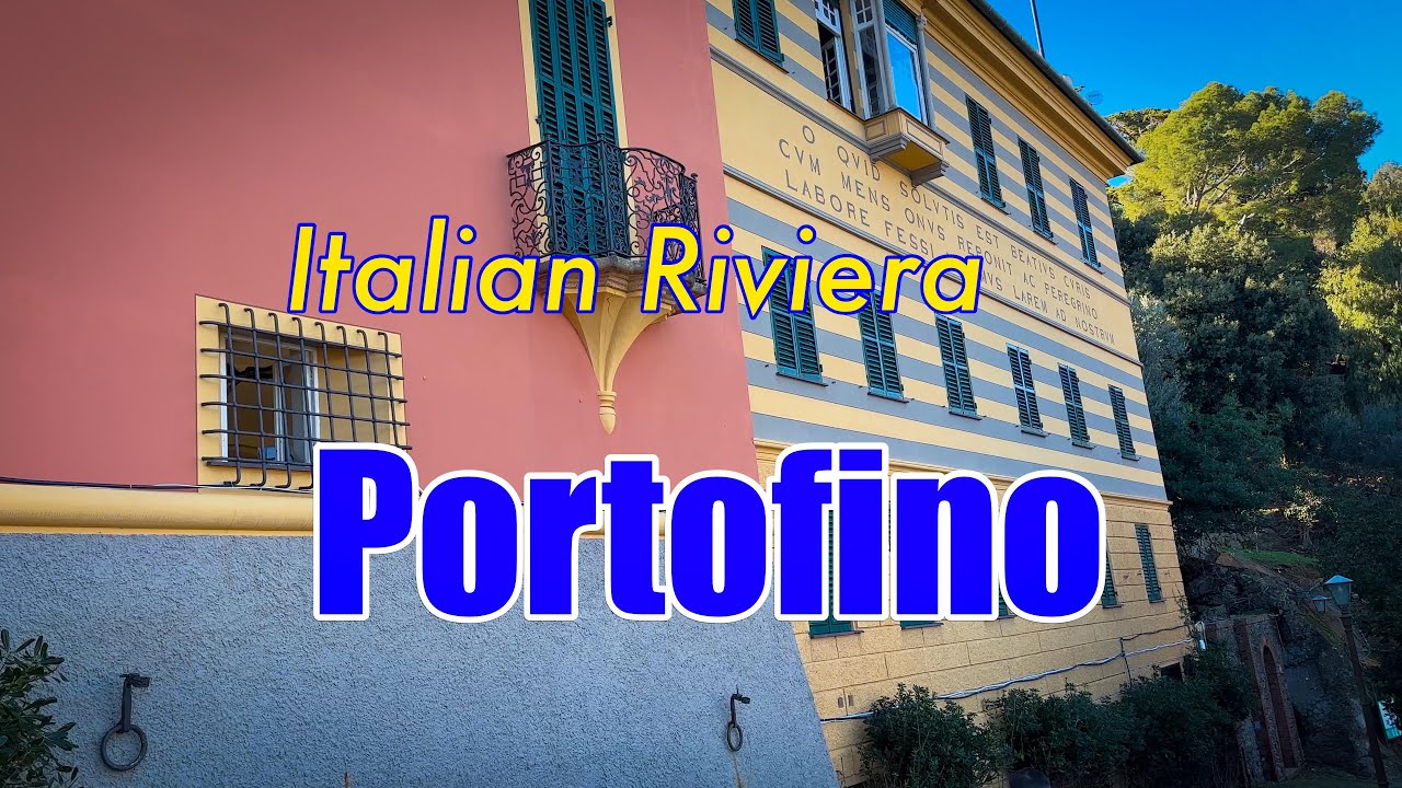 Vlog 251 - A sunny January walk in Portofino