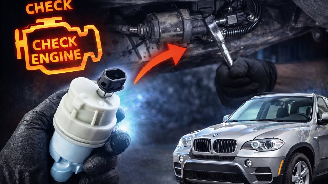 Устранение ошибки P2401 в BMW X5 | Замена насоса EVAP DMTL (2006–2013) своими руками