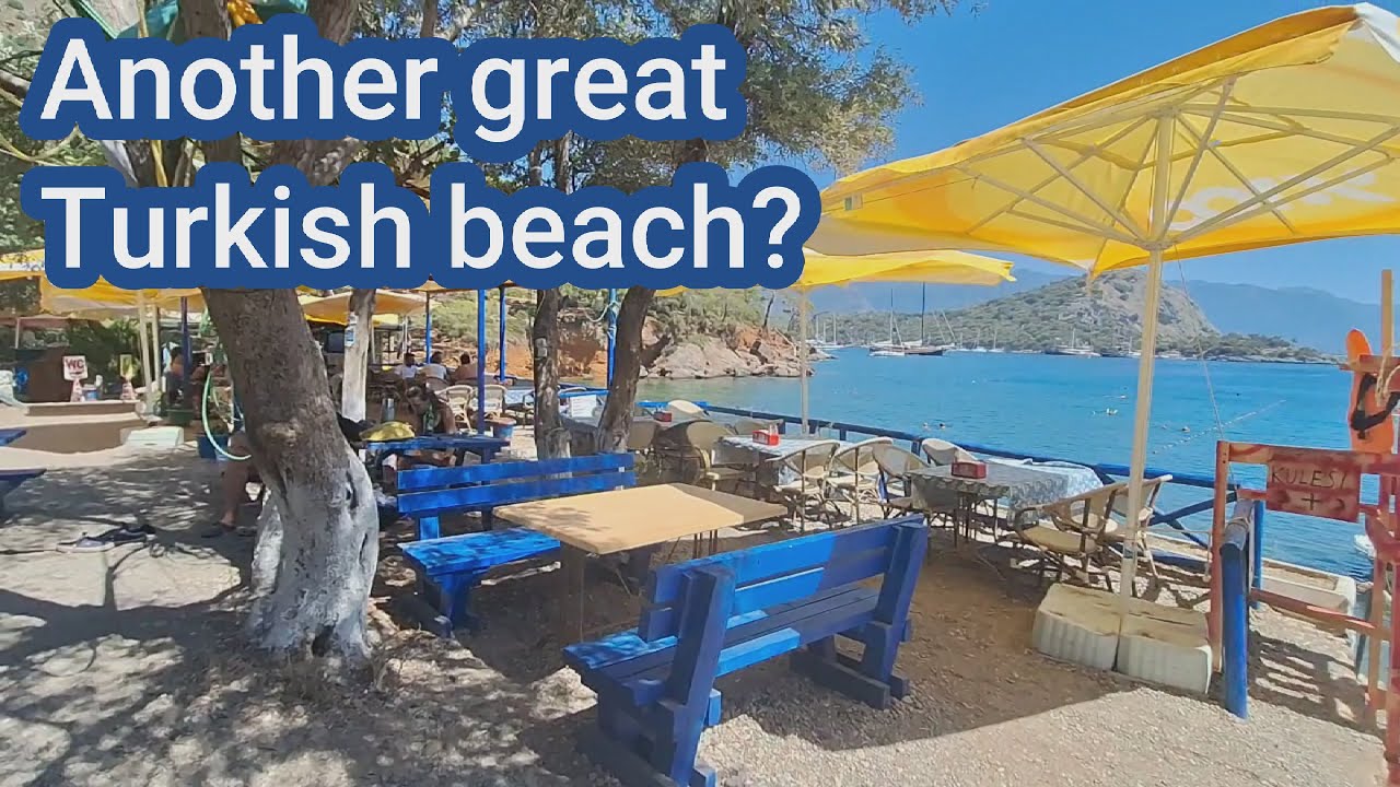 Gemiler beach could be the best in the Oludeniz area. You decide! 🌞🌈⛱. ıt's worth the ride folks!