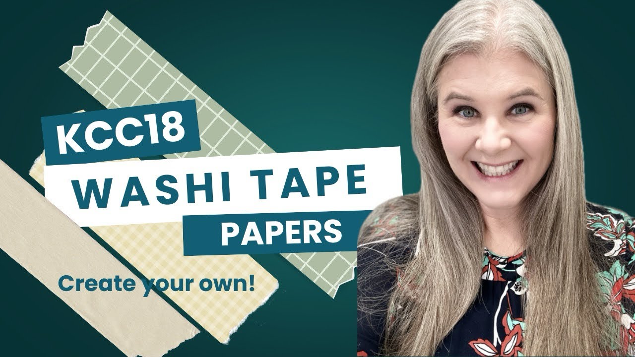 Kendra's Card Challenge 18 with washi tape