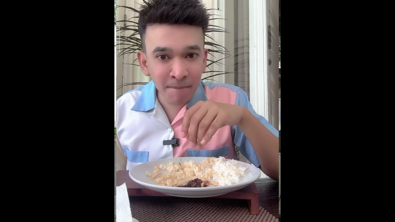 MENU KO RUBEN PAGI INI IKAN BAWAL
