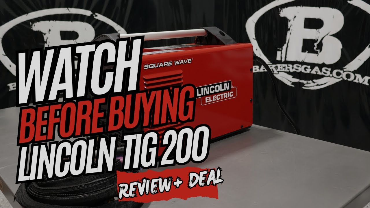 Обновлённый обзор Lincoln Square Wave TIG 200 — БЕСПЛАТНЫЙ подарок + скидка 700 долларов США K5126-1