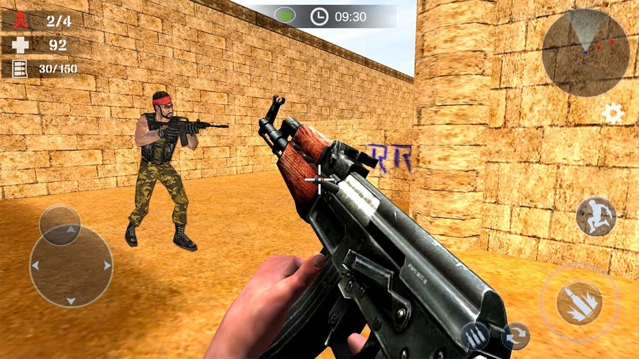 Counter Strike Gun Game: FPS Shooting Games - AK47 Banduk Game - Android Gameplay