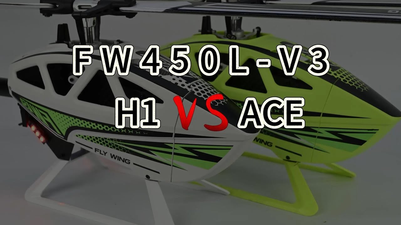 Comparison between FW450L-ACE version and H1 flight control