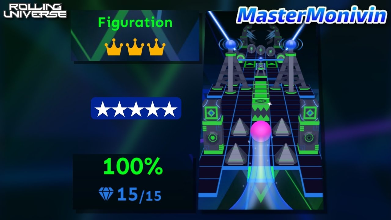 「Rolling Universe」Figuration [5★ Easy/6★ Hard] | Rolling Sky Edit