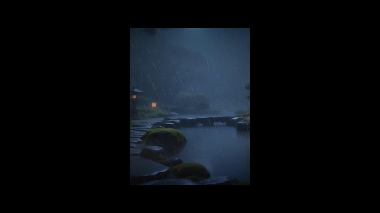 睡眠音楽 | Calm Japanese Music for Sleep | Nhạc thư giãn | Cicada and Soft Rain Sounds Vol. 17