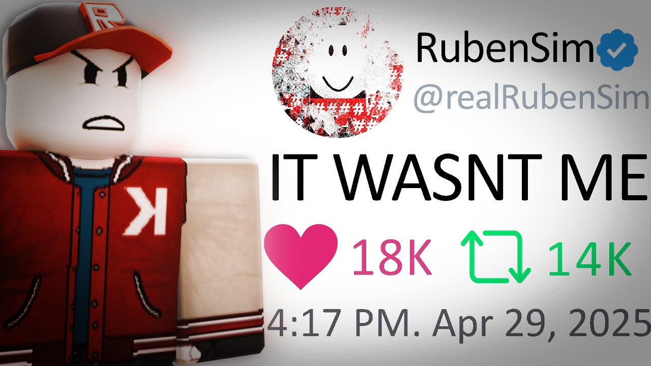 The Roblox YouTuber RubenSim Drama Is INSANE..