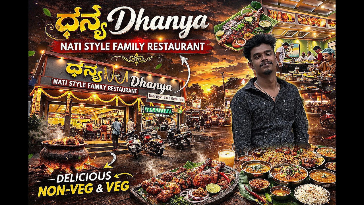 Must Visit Spot!🍽️✨| Full Meals Attack!😍Non-Veg & Veg Super Taste🍗|Oota Andre Idhe! 🔥