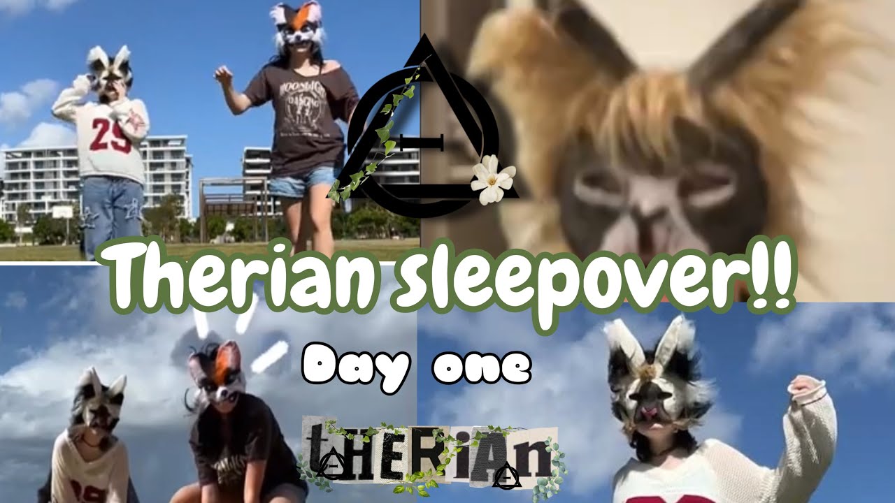 Therian sleepover day one with @Mistys_forest