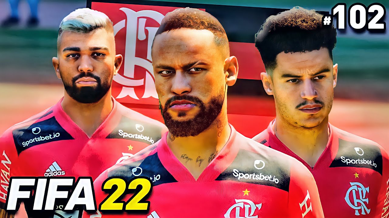 OLHA ESSE TIME DO FLAMENGO !!! - MODO CARREIRA JOGADOR FIFA 22 - Parte 102