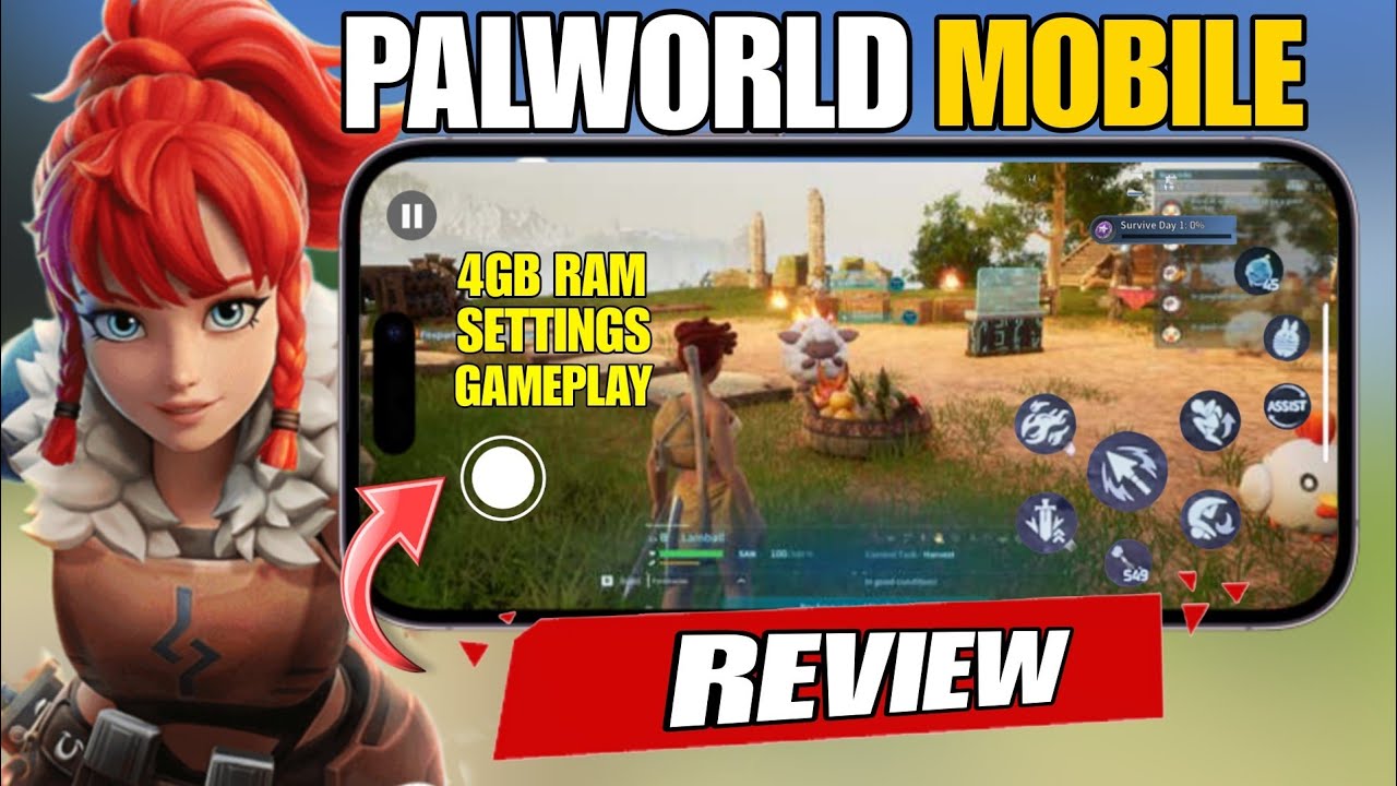 Я играл в Palworld Mobile Alpha на бюджетном телефоне... Вот что произошло!