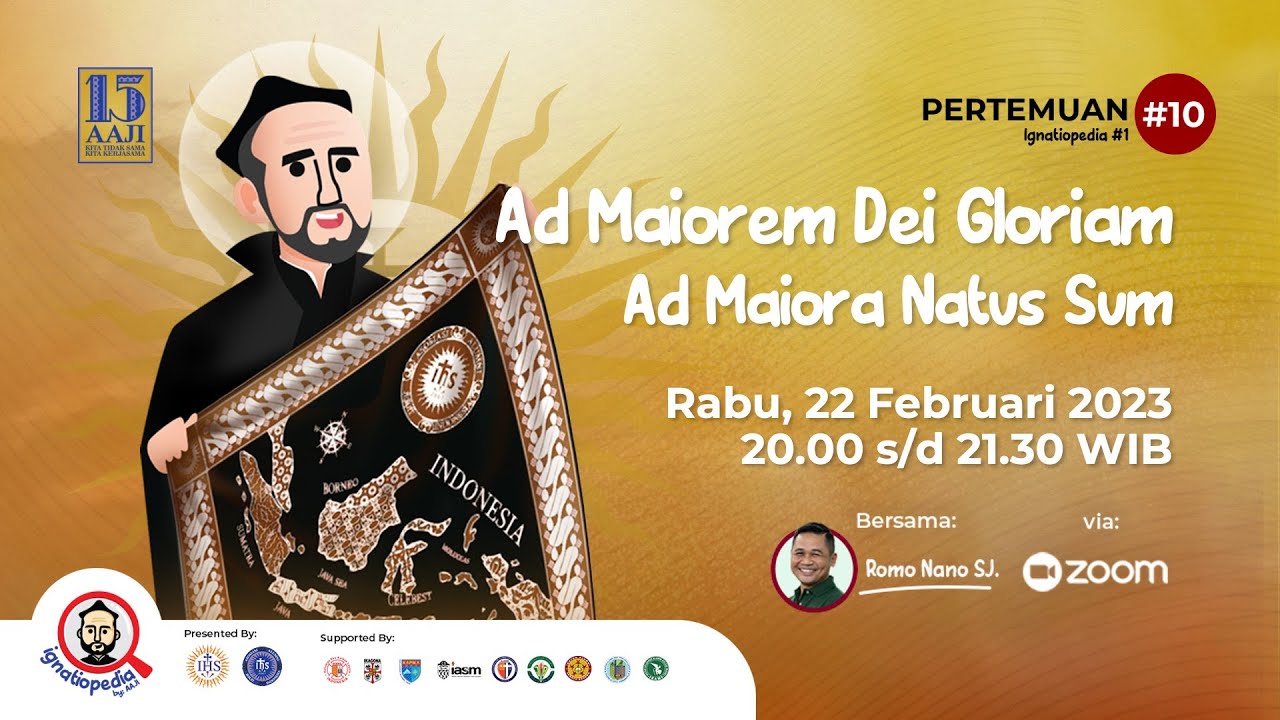 Ignatiopedia#1 - Ad Maiorem Dei Gloriam, Ad Maiora Natus Sum