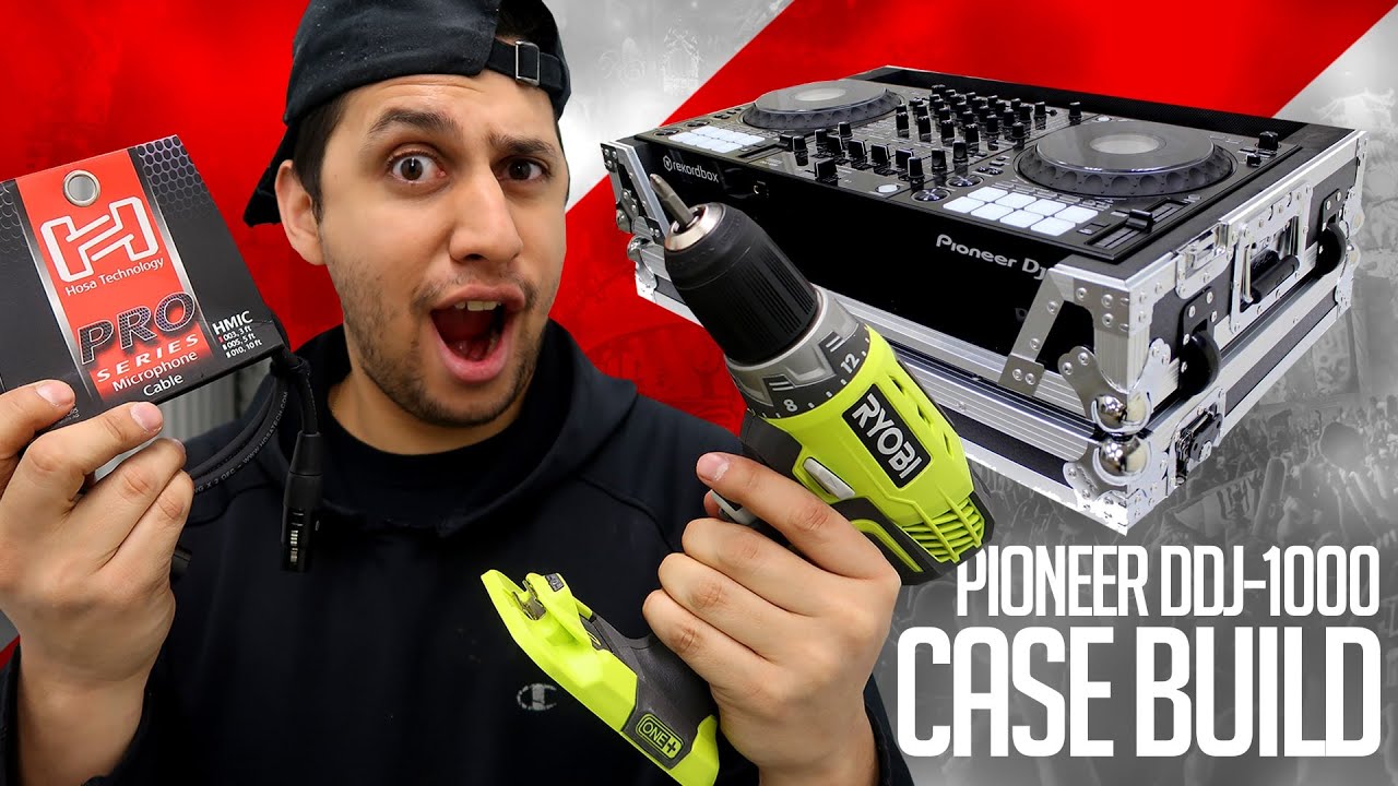 Сборка/модификация кейса Pioneer DJ DDJ-1000 (Pro X ATA) — DJ-консоль