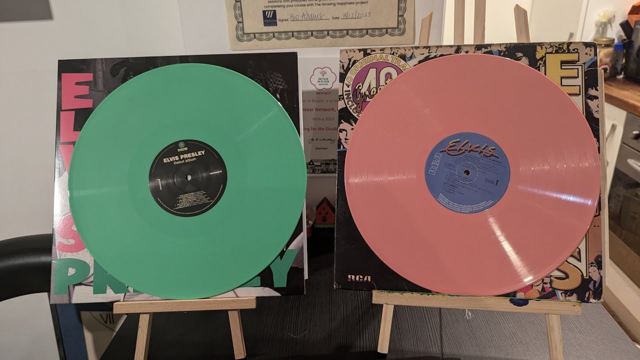 Elvis Presley Elvis 180gm Coloured Vinyl and Normal Coloured Vinyl
