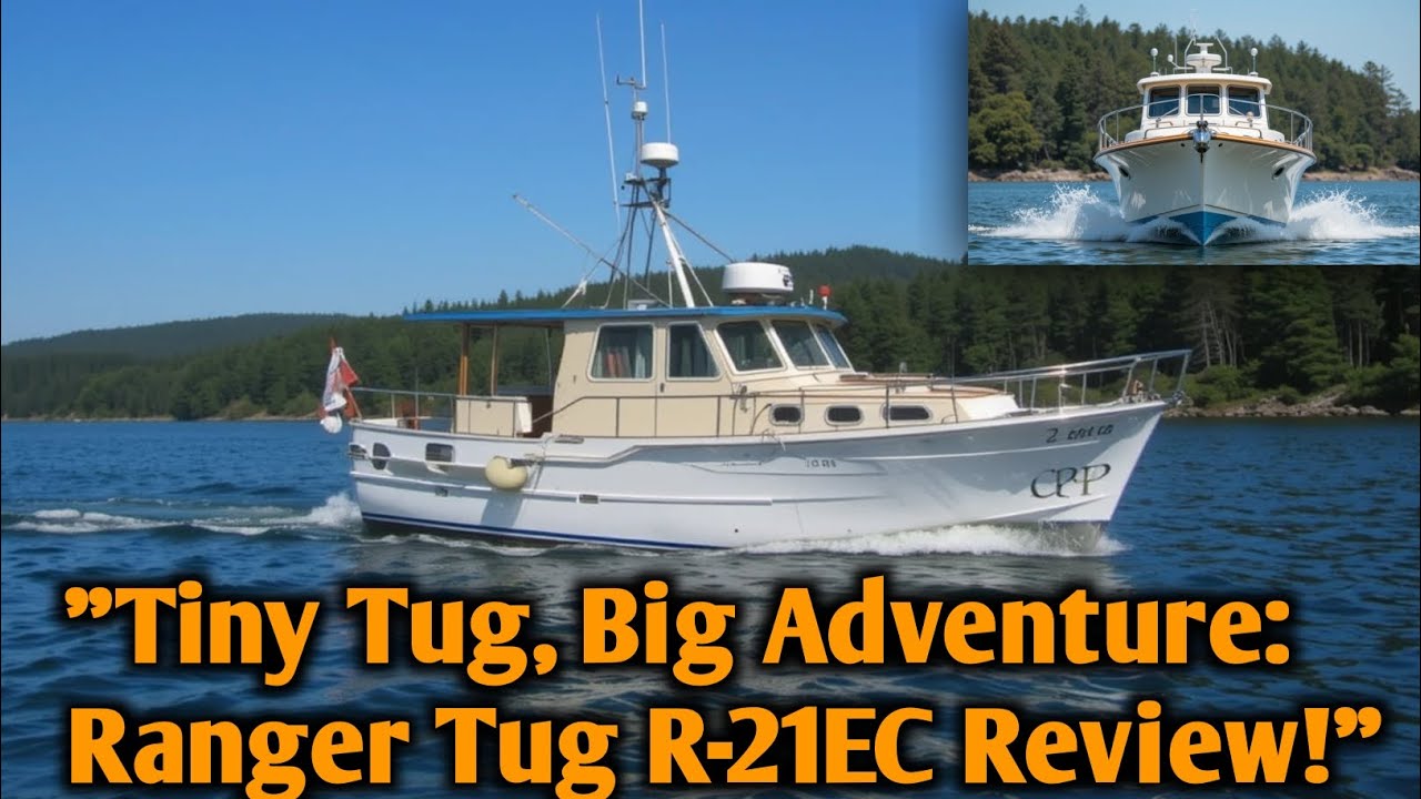 Обзор буксира Ranger Tug R-21EC | Лучший компактный крейсер | Яхта Sir Boats