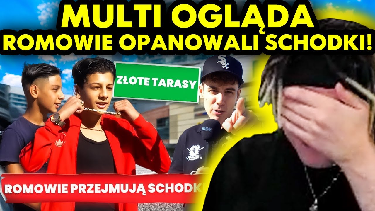 MULTI ogląda ROMOWIE OPANOWALI SCHODKI!