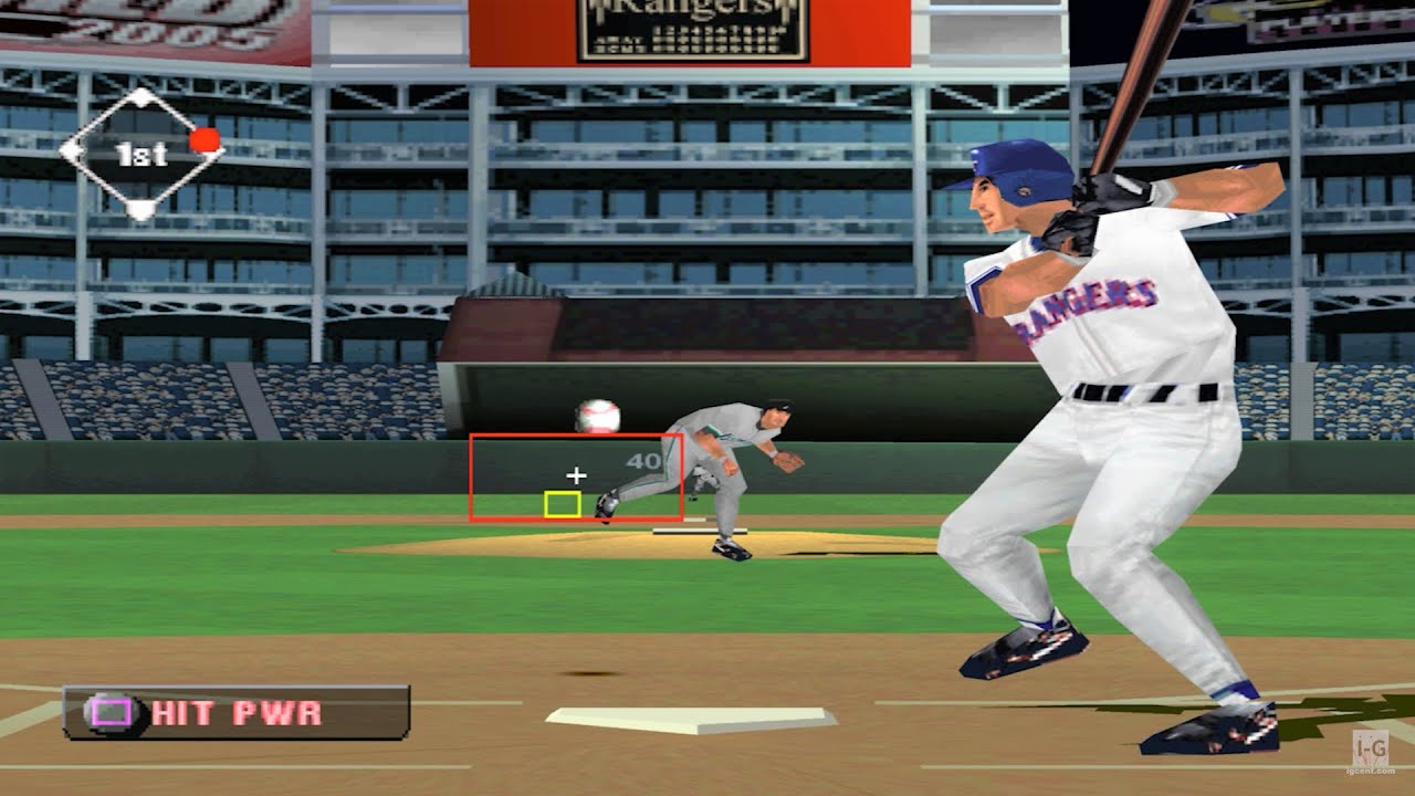 MLB 2005 - PS1 Gameplay (4K60fps)