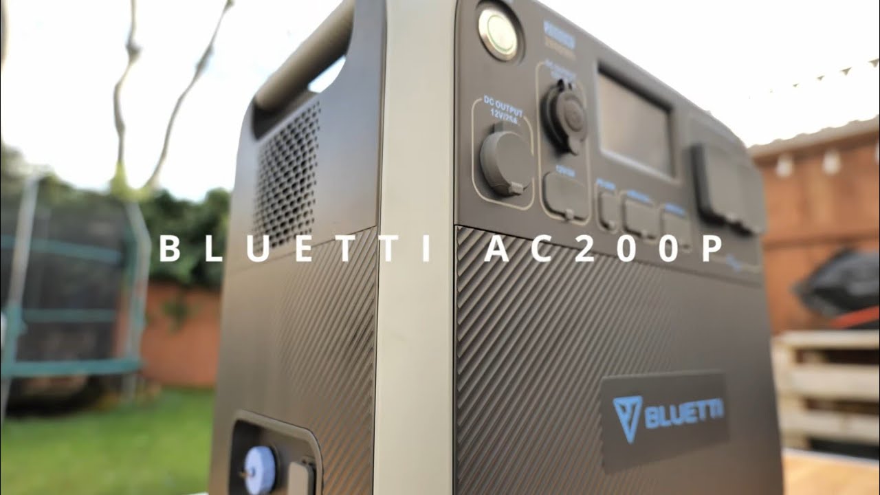 BLUETTI AC200P - The Vanlife GAMECHANGER