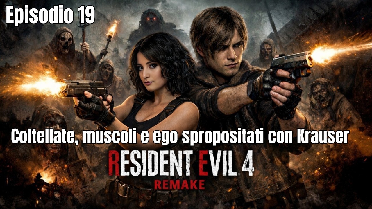 RE 4 Remake [19] - Coltellate, muscoli e ego spropositati con Krauser
