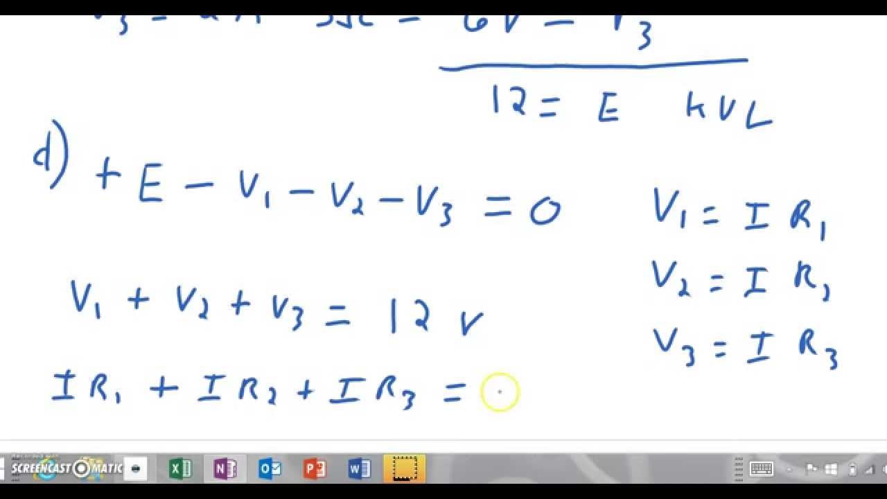 SC1 DC Circuit - Series