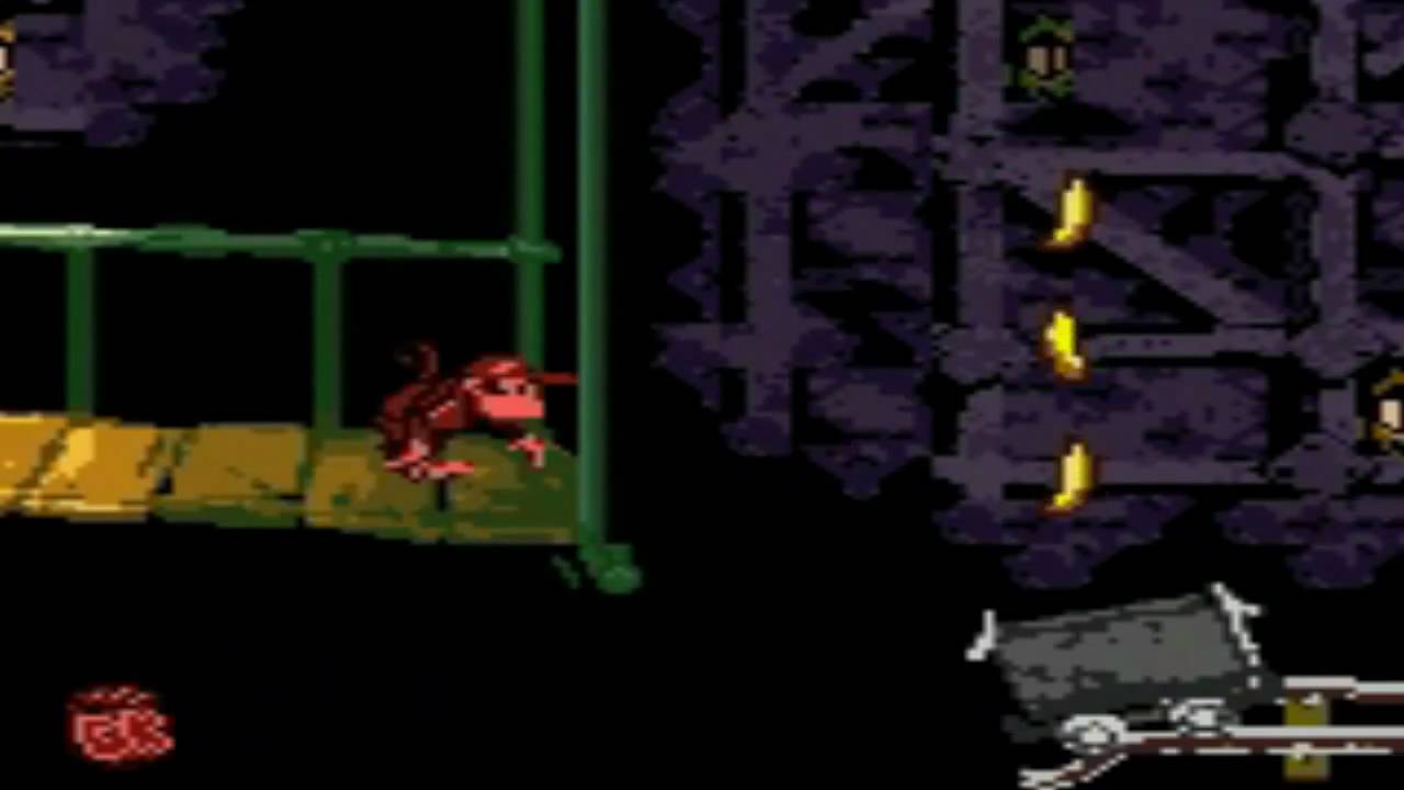 Donkey Kong Country [GBC] - Mine Cart Madness