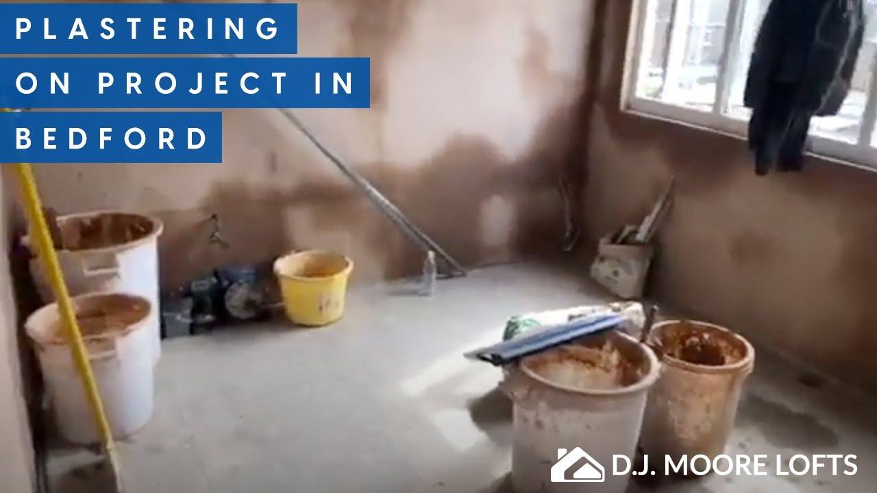 Plastering in Bedford - Hip to Gable Loft Conversion