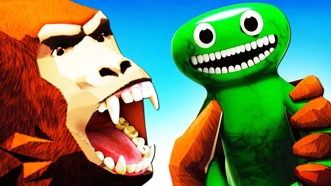 Eating JUMBO JOSH In VR GORILLA SIMULATOR