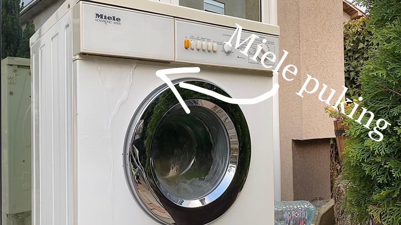 Stress test: 40KG+ WATER BALLOONS vs Miele