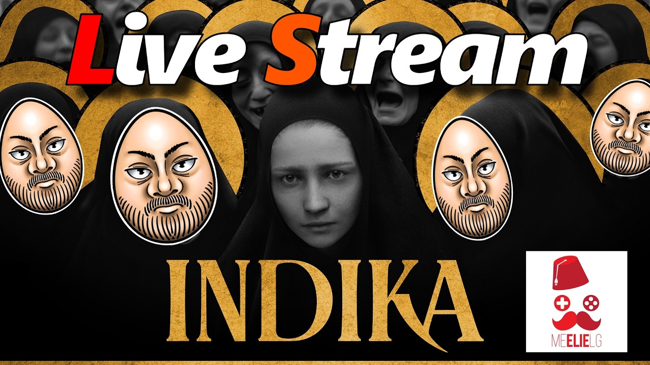 I hope this is not a scary game - INDIKA  - Live Stream part 1