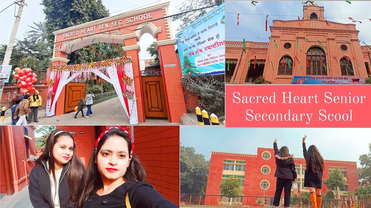 SACRED HEART SENIOR SECONDARY SCHOOL, Amritsar/My School Vlog✨ #trending #schoolvlog